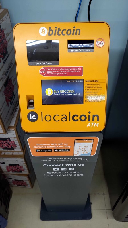 Localcoin Bitcoin ATM | 161 Richmond St, Chatham, ON N7M 1P1, Canada | Phone: (877) 412-2646