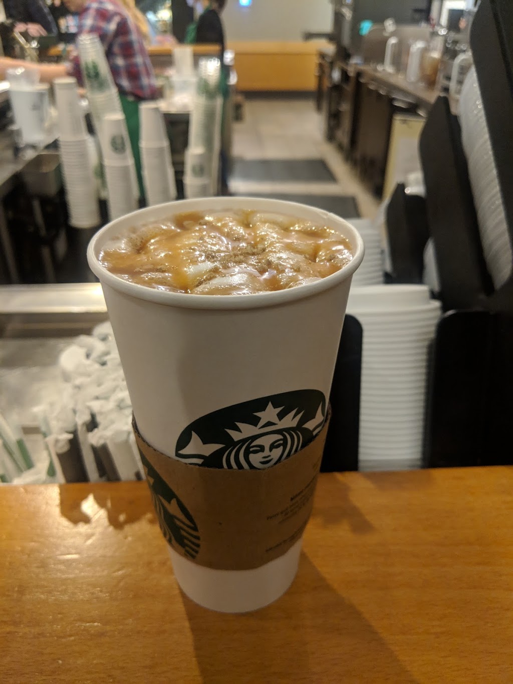 Starbucks | 1101 Rutherford Rd, Maple, ON L6A 1S2, Canada | Phone: (905) 709-9854