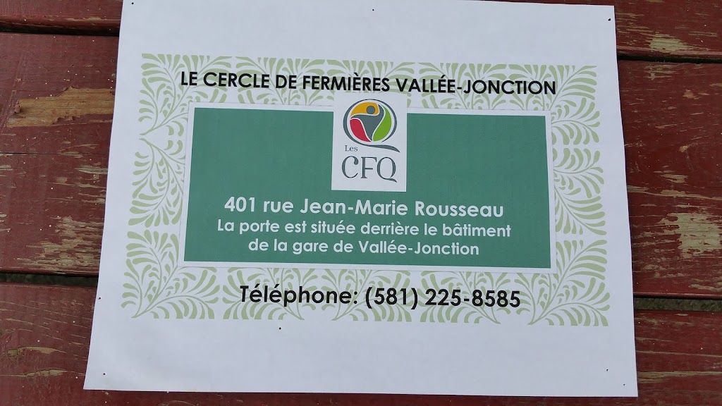 Le Cercle de Fermières Vallée-Jonction | 401 Rue Jean-Marie-Rousseau, Vallée-Jonction, QC G0S 3J0, Canada | Phone: (581) 225-8585