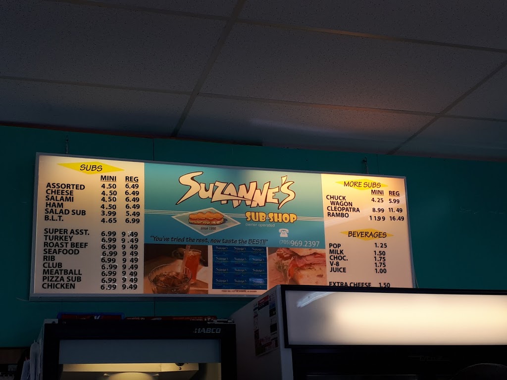Suzannes Sub Shop | 4533 Notre Dame Ave, Hanmer, ON P3P 1X5, Canada | Phone: (705) 969-2397