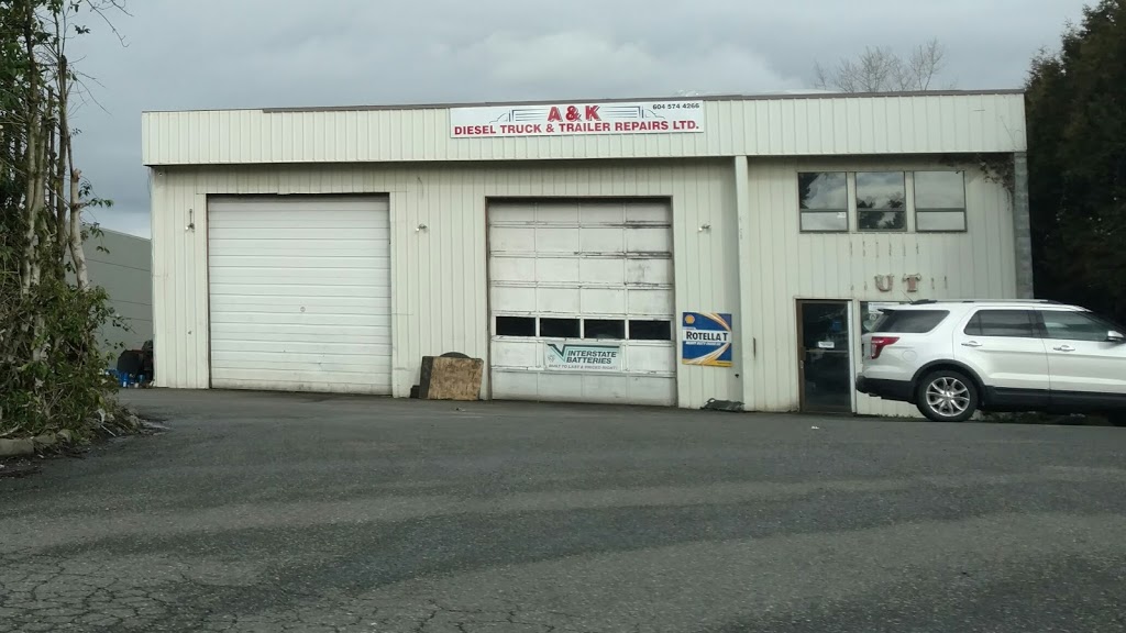 A & K Diesel Repair Ltd | 17841 64 Ave, Surrey, BC V3S 1Z3, Canada | Phone: (604) 574-4266