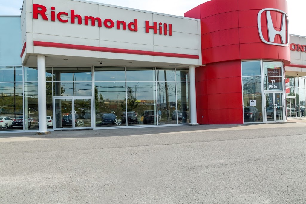 Richmond Hill Honda | 77 16th Ave, Richmond Hill, ON L4C 7A5, Canada | Phone: (905) 731-8899
