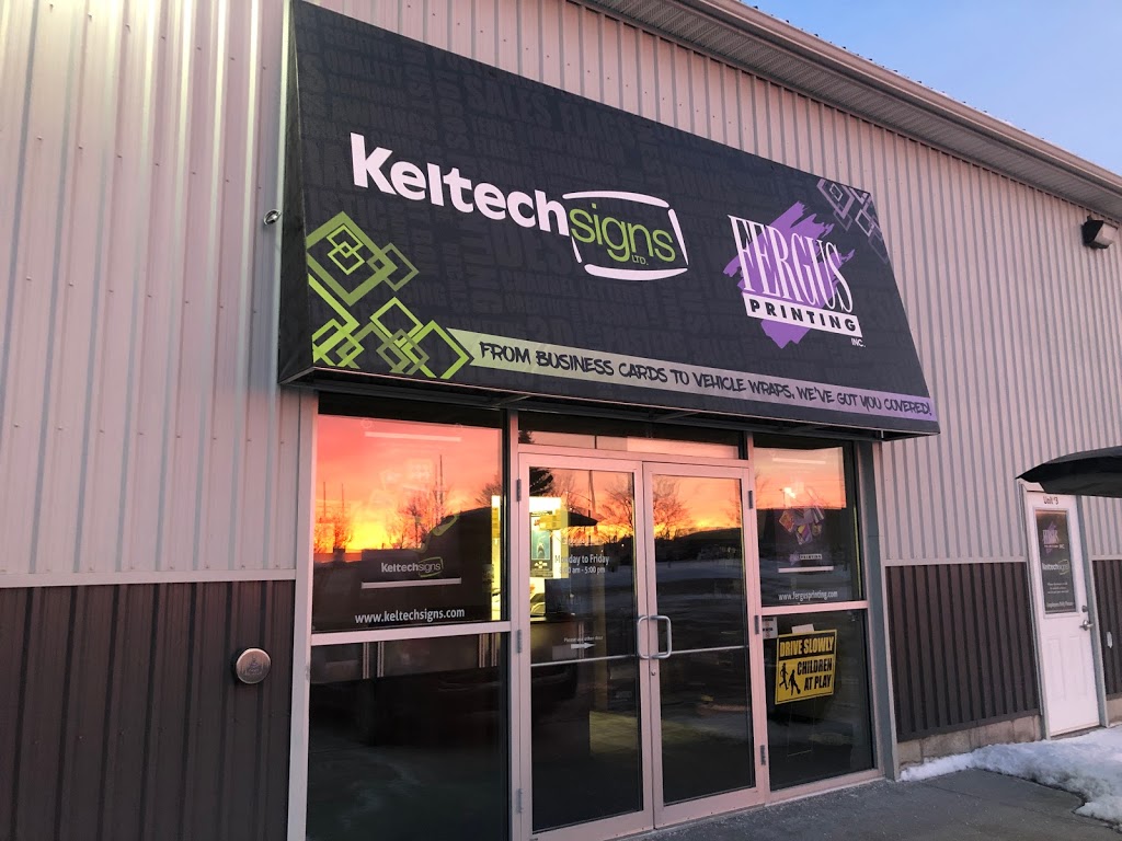 Keltech Signs | 925 Gartshore St #4, Fergus, ON N1M 3V9, Canada | Phone: (519) 787-0317