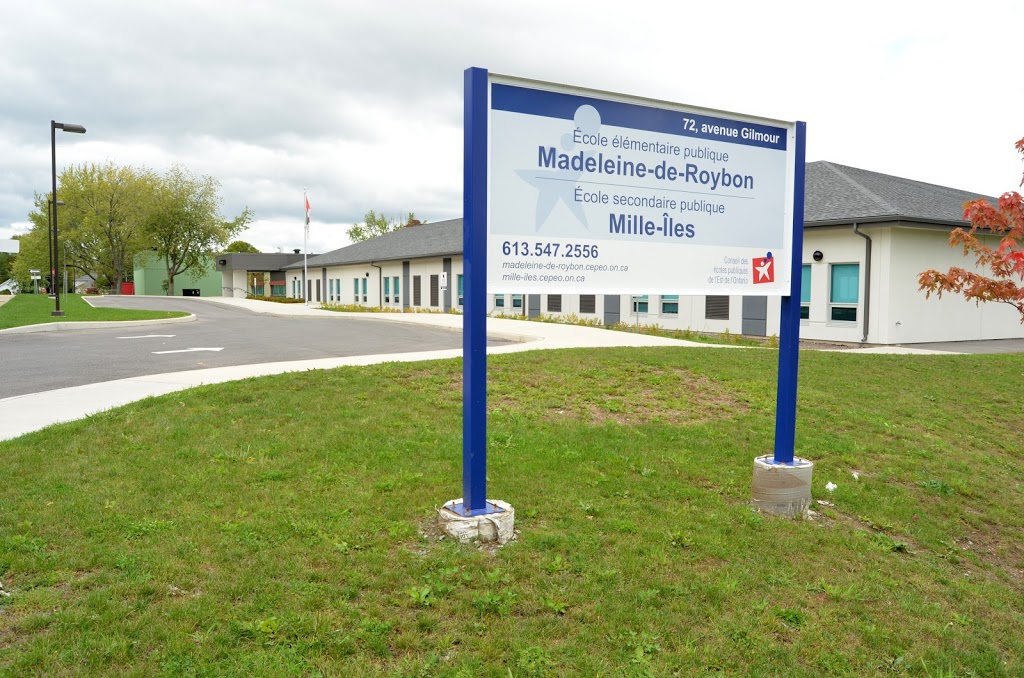 École Élémentaire Publique Madeleine-De-Roybon | 72 Gilmour Ave, Kingston, ON K7M 9G6, Canada | Phone: (613) 547-2556