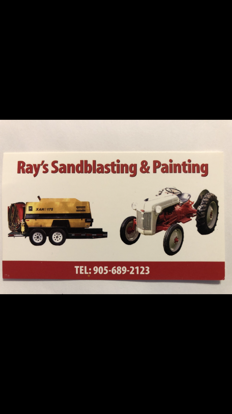 Ray’s Sandblasting and Painting | 345 Concession 5 W, Millgrove, ON L0R 1V0, Canada | Phone: (289) 527-2703