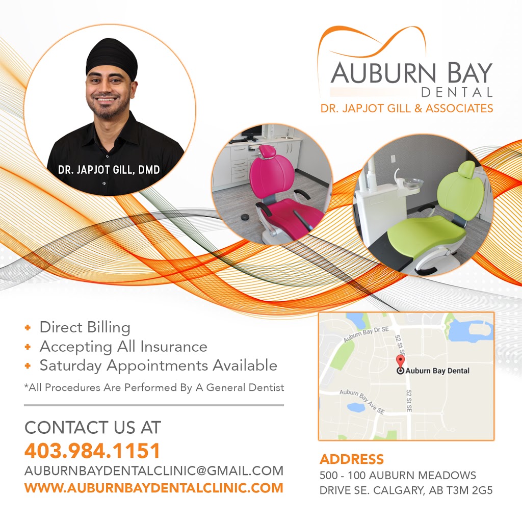 Auburn Bay Dental | 100 Auburn Meadows Drive Southeast #500, Calgary, AB T3M 2G5, Canada | Phone: (403) 984-1151