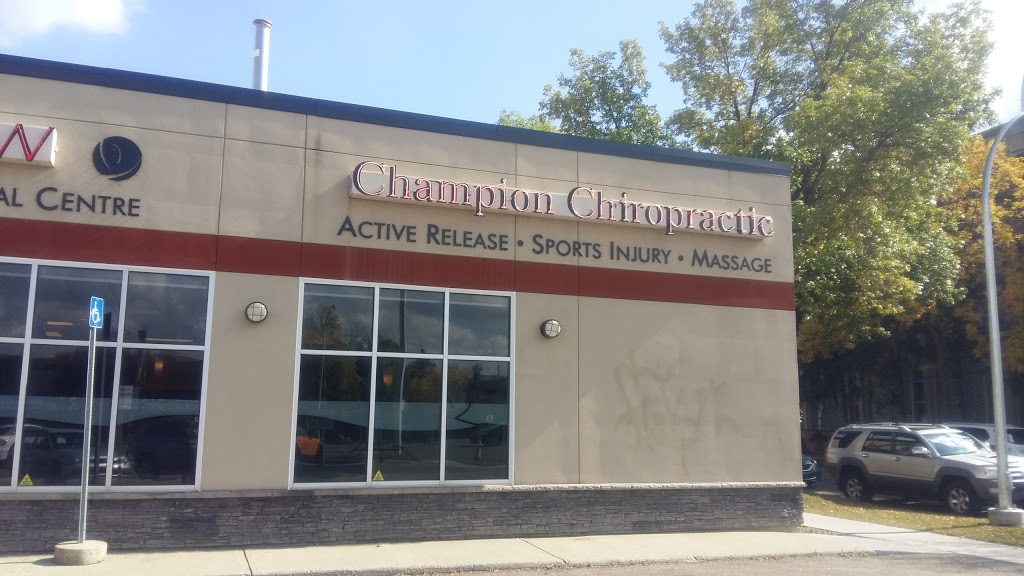 Champion Chiropractic & Sports Injury Clinic | 7115 109 St NW, Edmonton, AB T6G 1B9, Canada | Phone: (780) 439-9963