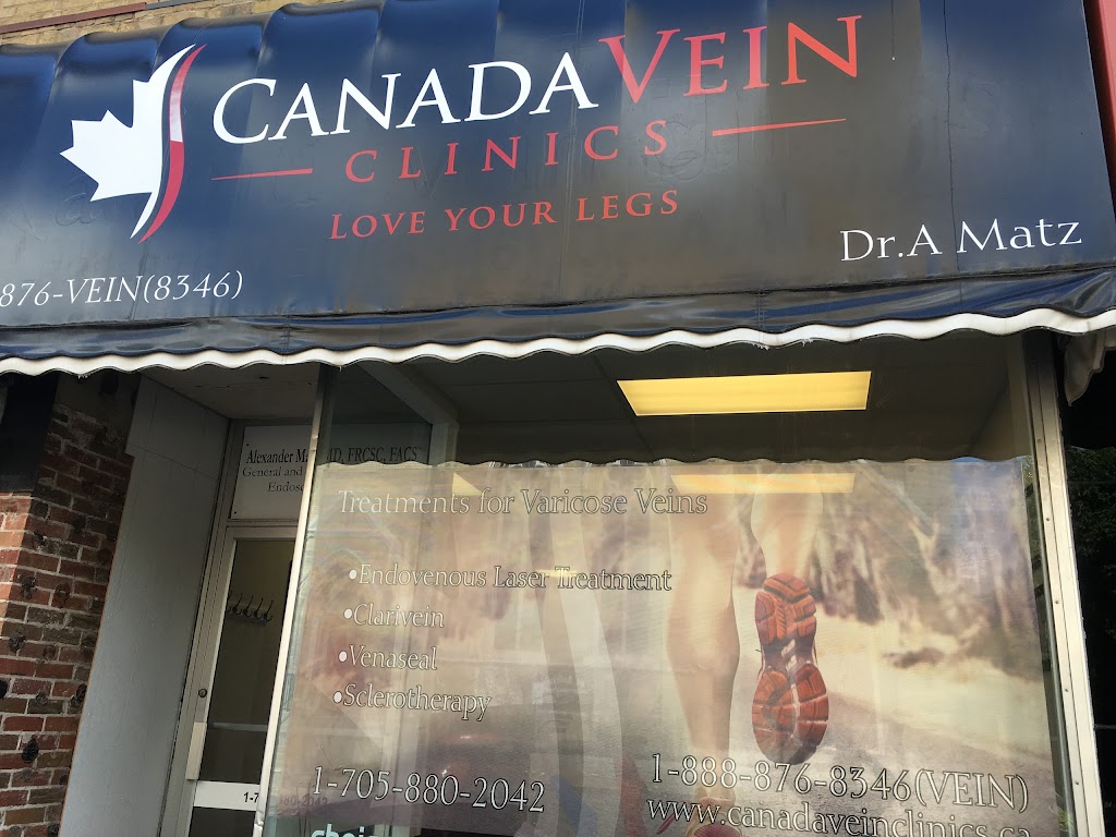 Canada Vein Clinics | 37 William St N, Lindsay, ON K9V 3Z9, Canada | Phone: (705) 880-2042