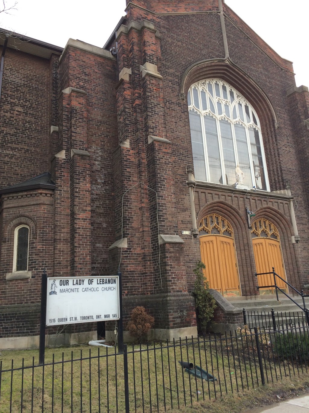 Our Lady of Lebanon Parish | 1515 Queen St W, Toronto, ON M6R 1A5, Canada | Phone: (416) 534-7070