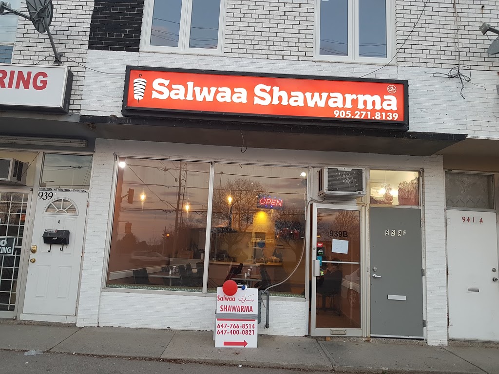 salwaa shawarma | 939 B Lakeshore Rd E, Mississauga, ON L5E 1E3, Canada | Phone: (905) 271-8139