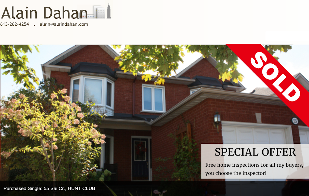 Ottawa Real Estate Agent Alain Dahan | 619 Willowmere Way, Gloucester, ON K1T 0K2, Canada | Phone: (613) 262-4254