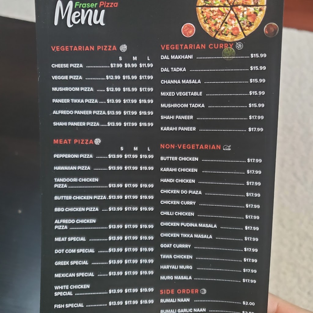 Fraserpizza.com | MOMOS, PIZZA AND CURRY HOUSE | 16033 108 Ave #406, Surrey, BC V4N 1P2, Canada | Phone: (604) 497-1717