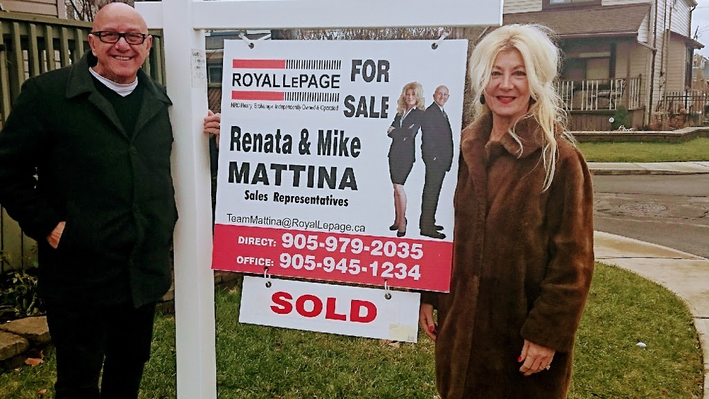 Team Mattina - Sales Representatives Royal LePage NRC Realty | 36 Main St E, Grimsby, ON L3M 1M9, Canada | Phone: (905) 979-2035