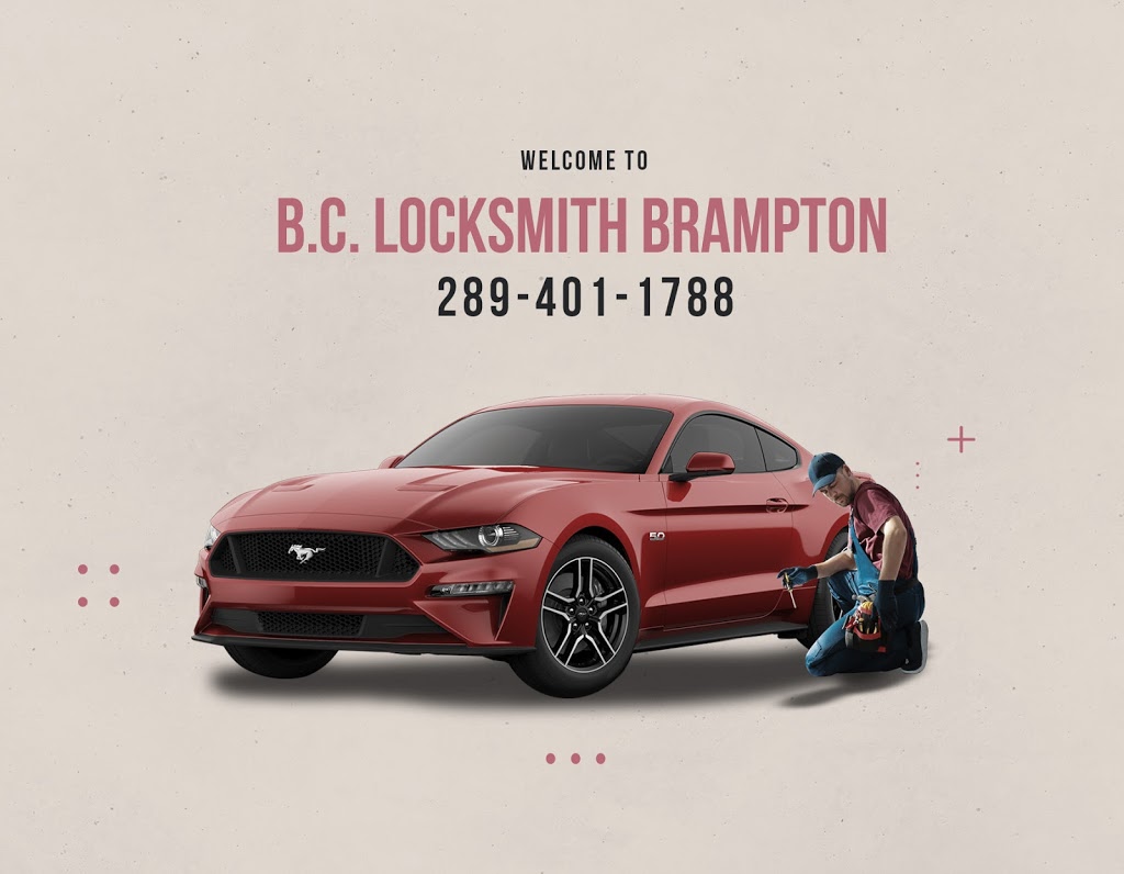 B.C. Locksmith Brampton | 1 English St, Brampton, ON L6X 1L3, Canada | Phone: (289) 401-1788