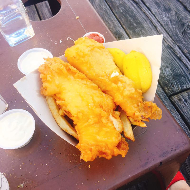 Pajos Fish & Chips (Garry Point) | 12771 Seventh Ave, Richmond, BC V7E 6P4, Canada | Phone: (604) 204-0767