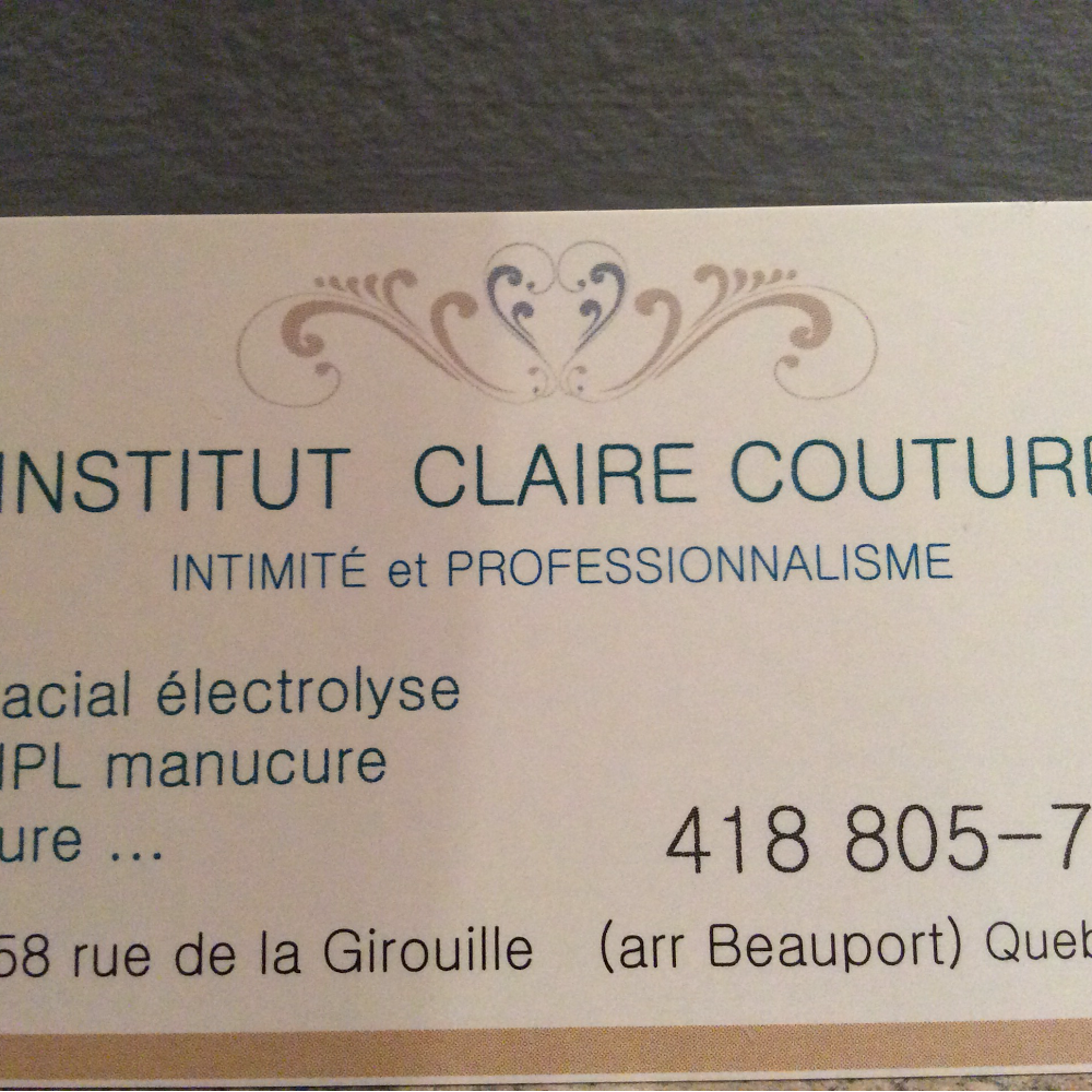 Institut Claire Couture | 558 Rue de la Girouille, Québec, QC G1C 8J6, Canada | Phone: (418) 805-7131