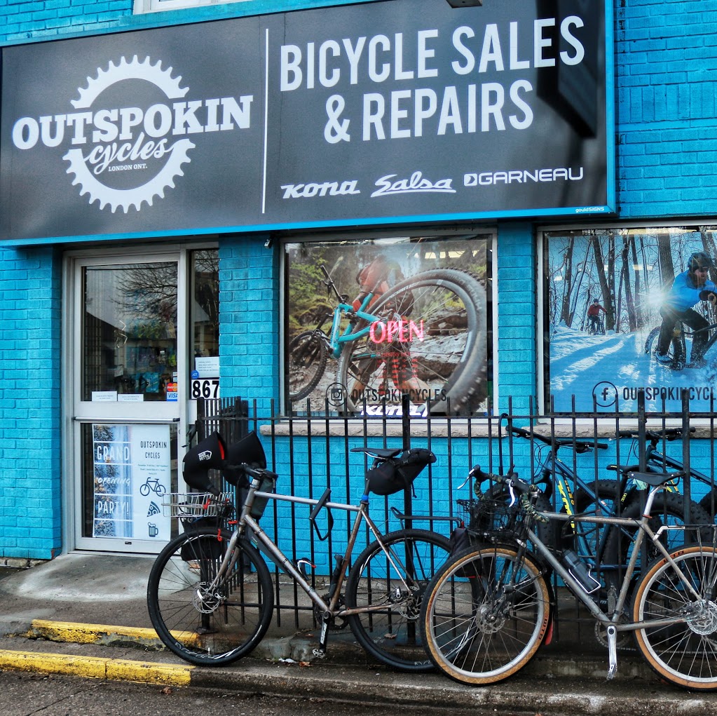 Outspokin Cycles | 867 Hamilton Rd, London, ON N5Z 1V8, Canada | Phone: (519) 933-2953