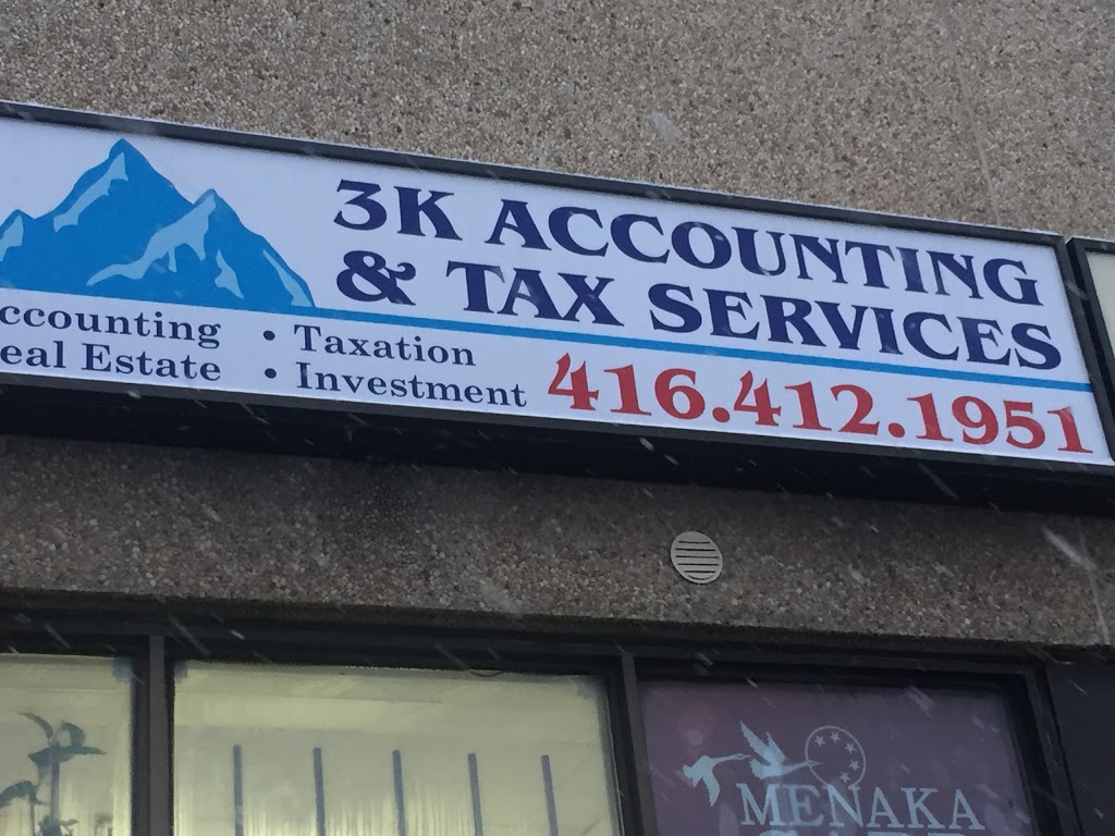 3K Accounting & Tax services | 80 Nashdene Rd Unit 113, Scarborough, ON M1V 5E4, Canada | Phone: (416) 412-1951