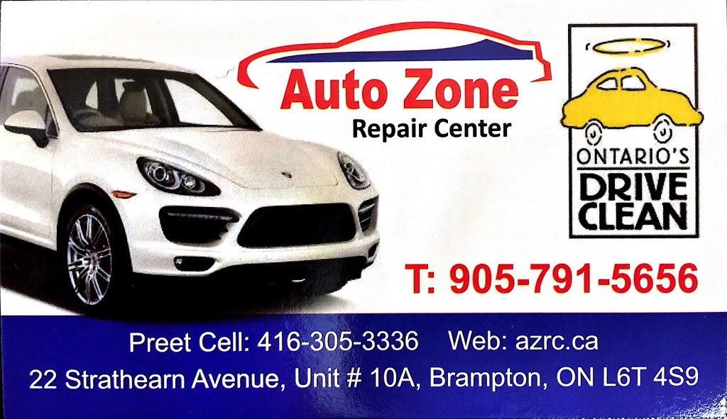 Auto Zone Repair Center | 22 A Strathearn Ave, Brampton, ON L6T 4S9, Canada | Phone: (905) 791-5656