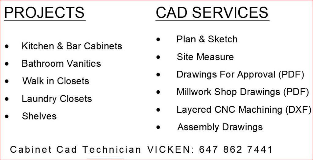 C J cad services | 120 Torresdale Ave #1506, North York, ON M2R 3N7, Canada | Phone: (647) 862-7441