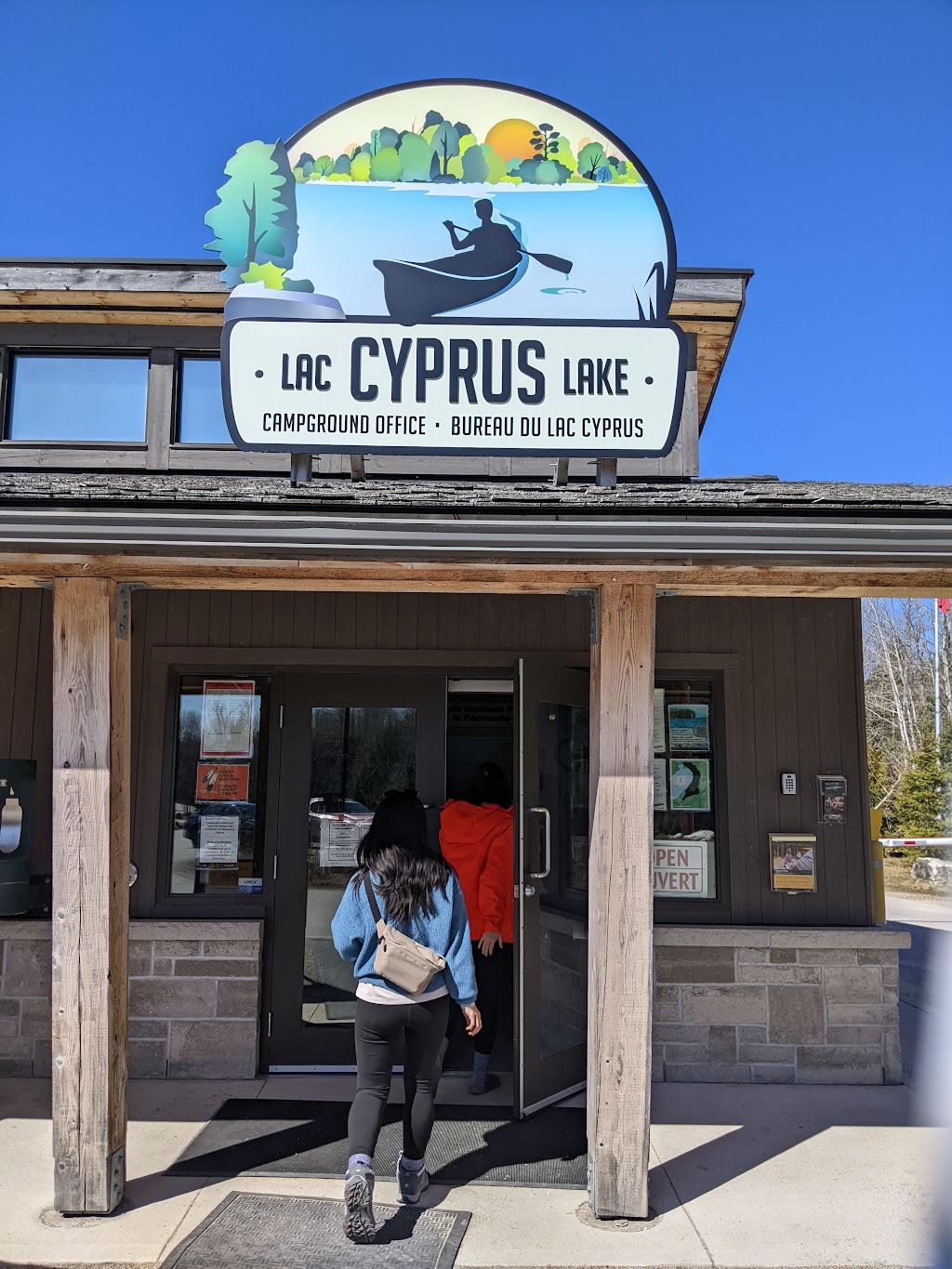 Cyprus Lake Campground Office | Cyprus Lake Rd, Tobermory, ON N0H 2R0, Canada | Phone: (519) 596-2364