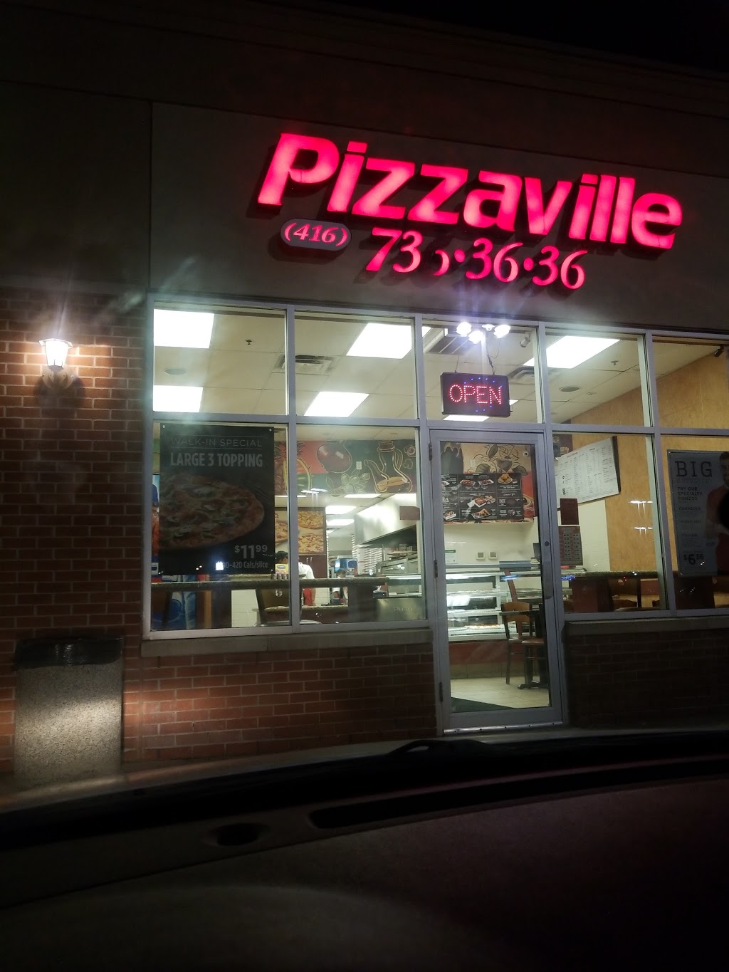 Pizzaville | 1030 Kennedy Cir #10, Milton, ON L9T 0J9, Canada | Phone: (416) 736-3636