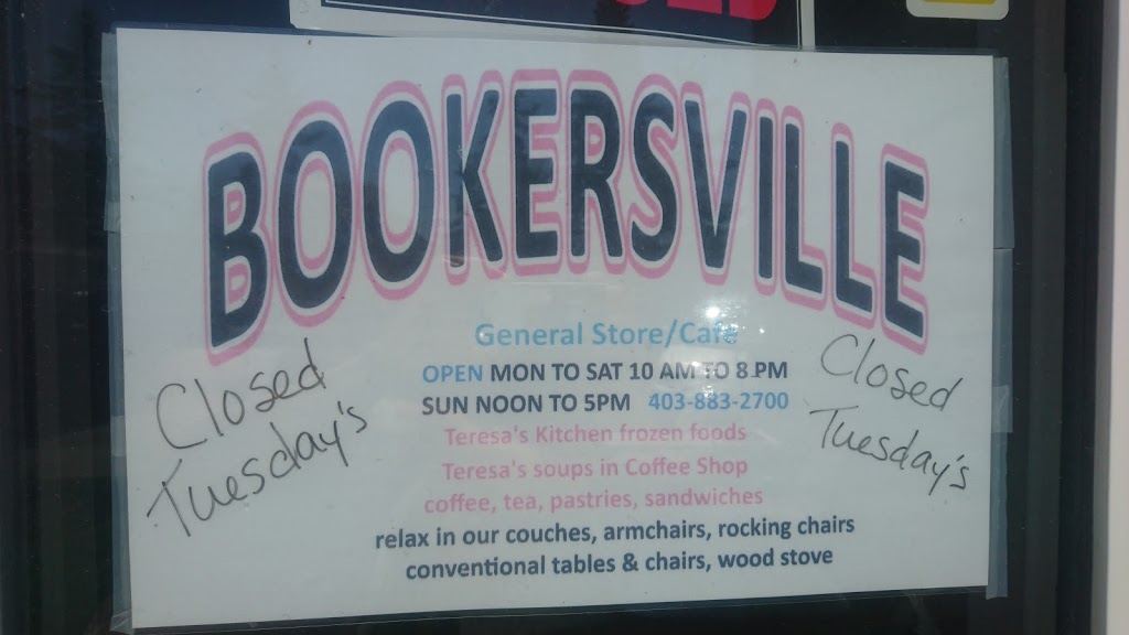 Bookersville General Store & Coffee Shop | 5030 Main St #5012, Donalda, AB T0B 1H0, Canada | Phone: (587) 998-5195