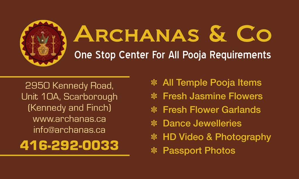 Archanas & Co | 480 Tapscott Rd Unit 1, Scarborough, ON M1B 1W3, Canada | Phone: (416) 720-9303