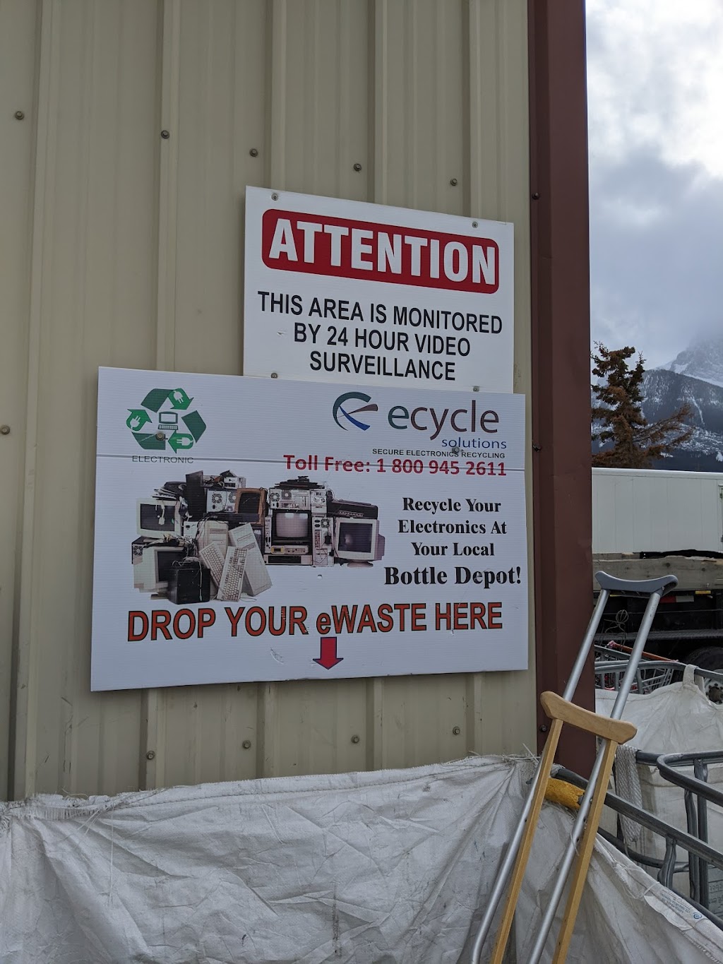 Bow Valley Recycling | 103 Boulder Crescent, Canmore, AB T1W 1K9, Canada | Phone: (403) 677-3099