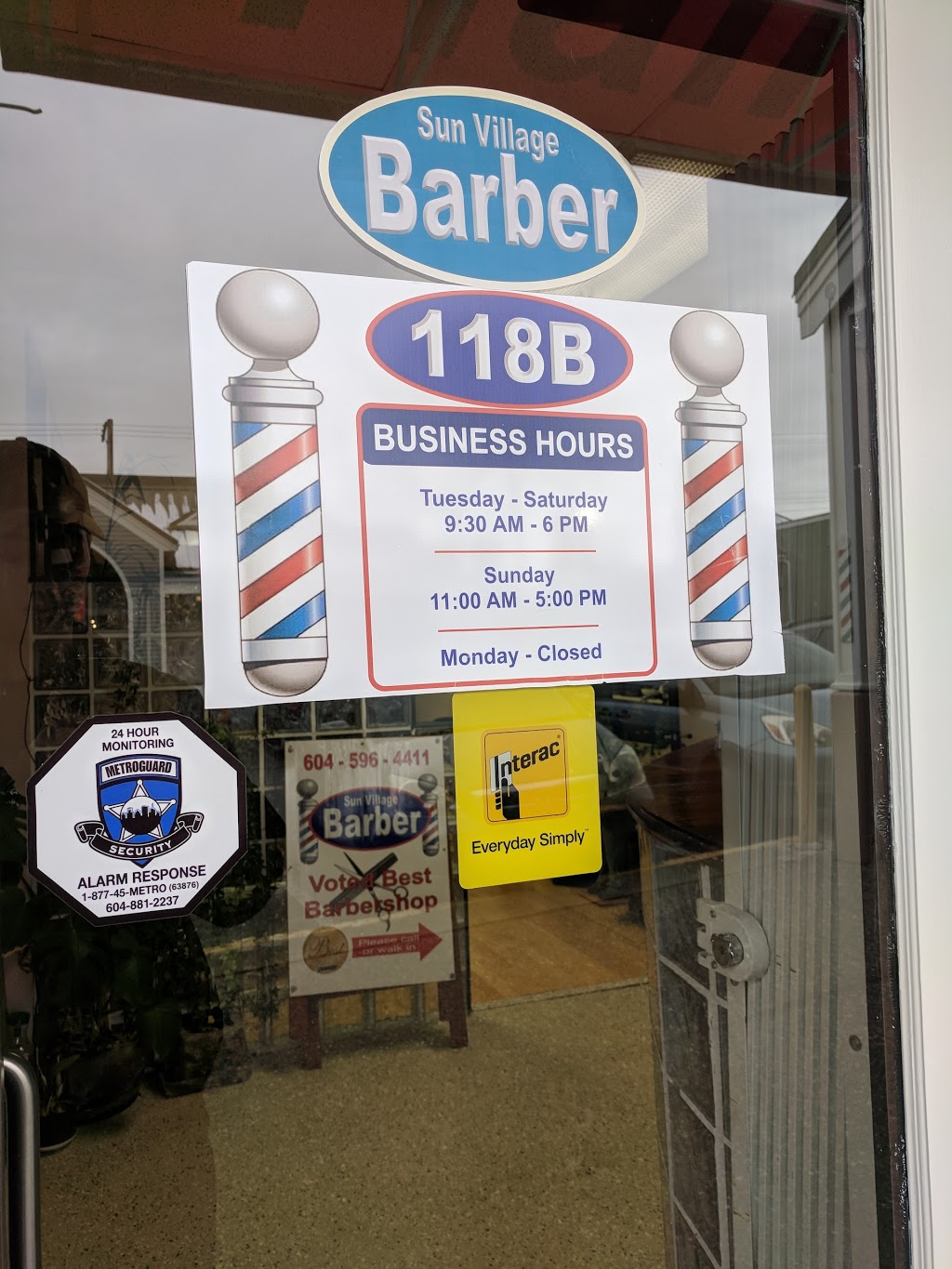 Sun Village Barber Shop | 6345 120 St, Delta, BC V4E 1C8, Canada | Phone: (604) 596-4411