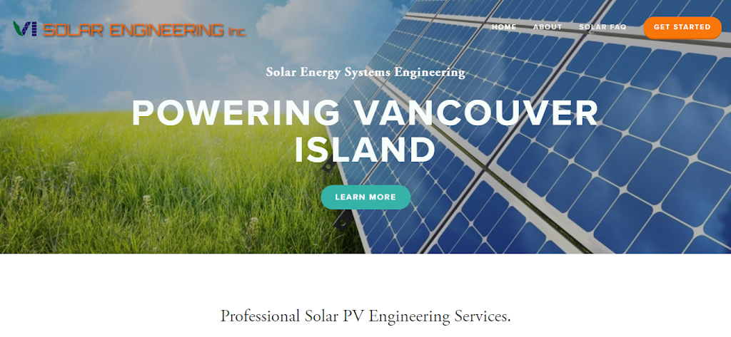 VI Solar Engineering | 1430 Errington Rd, Errington, BC V0R 1V0, Canada | Phone: (604) 719-6595