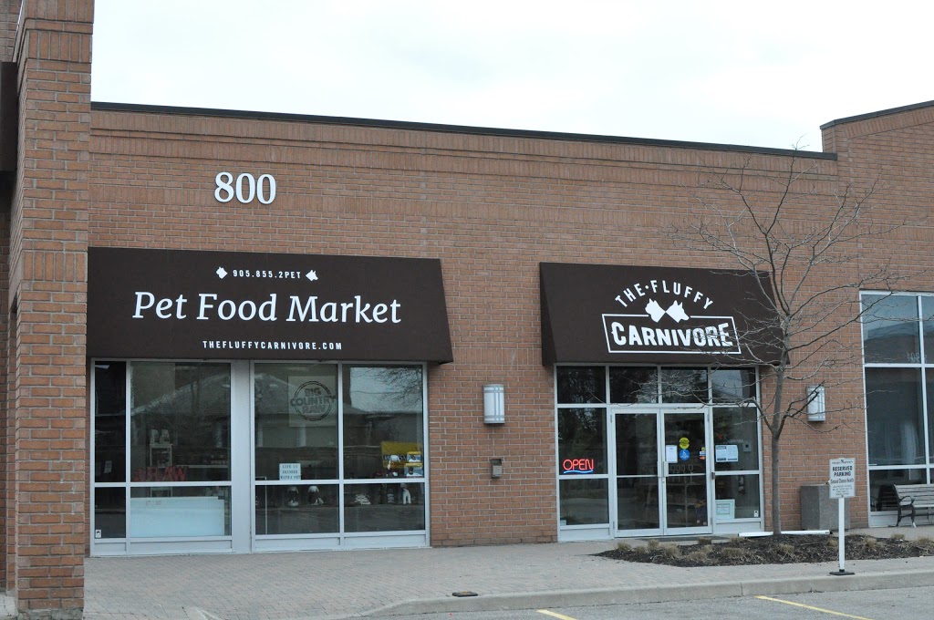 The Fluffy Carnivore Pet Food Market | 800 Southdown Rd #1a, Mississauga, ON L5J 2Y4, Canada | Phone: (905) 855-2738