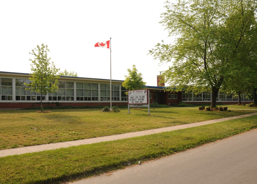 St. Teresa Catholic Elementary School | 270 Edwin St, Kitchener, ON N2H 4P4, Canada | Phone: (519) 743-2131