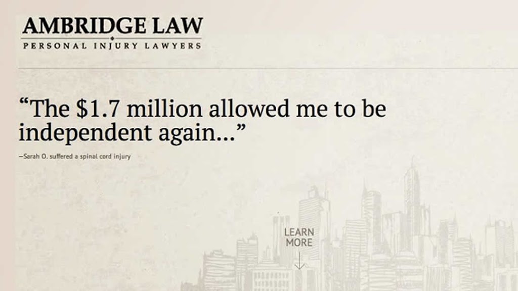 Ambridge Law | 1000 Finch Ave W #801, North York, ON M3J 2V5, Canada | Phone: (416) 590-1777