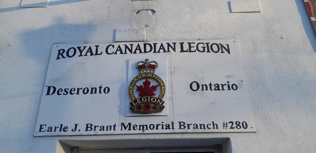 Royal Canadian Legion Branch 280 | 340 Main St, Deseronto, ON K0K 1X0, Canada | Phone: (613) 396-2016