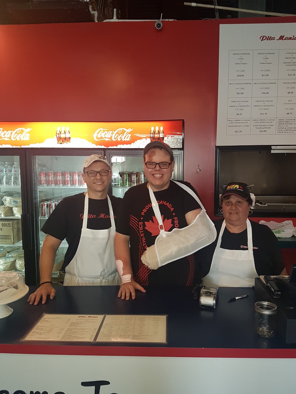 Pita Mania Restaurant | 1050 Lesperance Rd, Windsor, ON N8N 1W8, Canada | Phone: (519) 735-4057