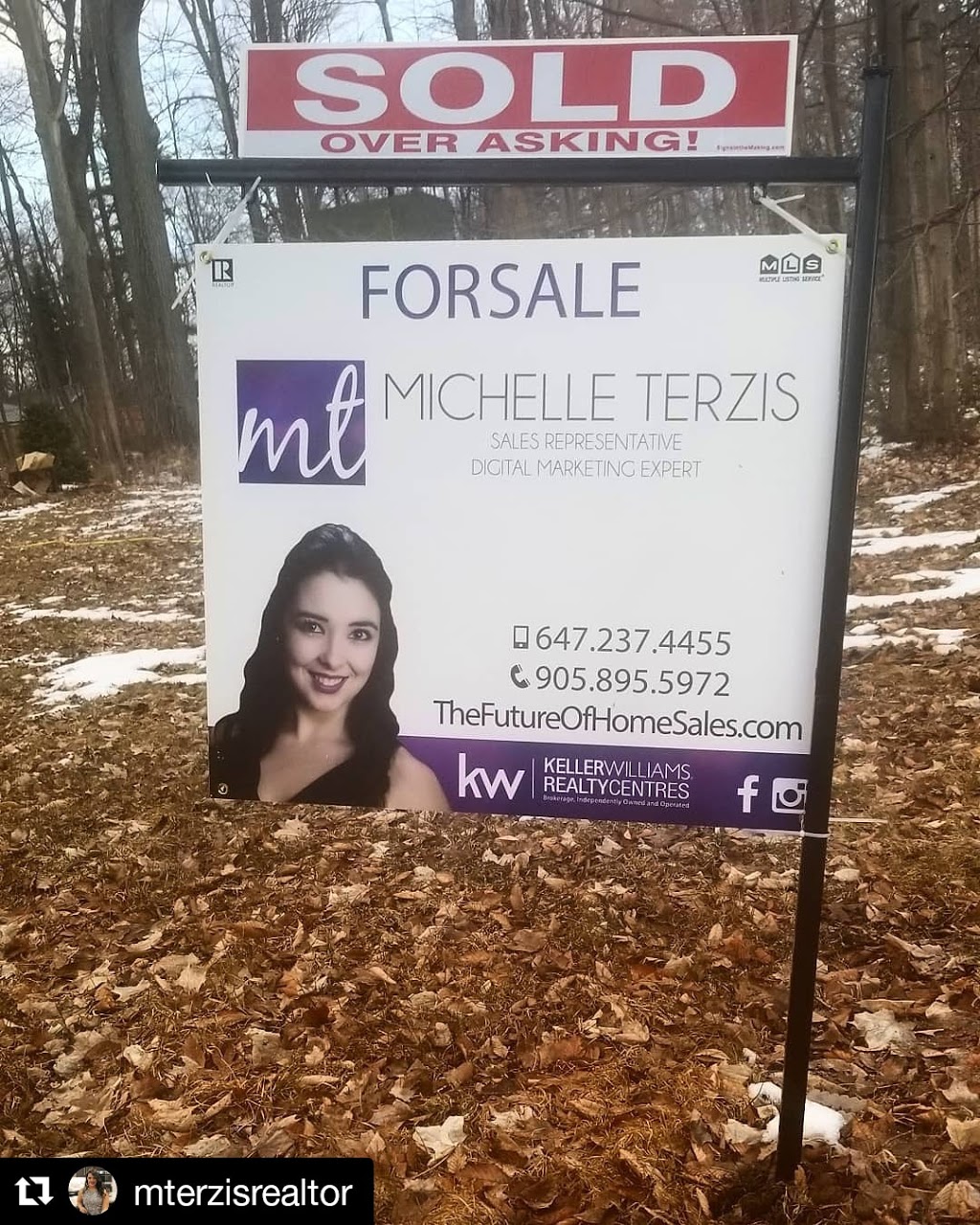 Michelle Terzis Real Estate | 16945 Leslie St suite 27-29, Newmarket, ON L3Y 8K7, Canada | Phone: (647) 237-4455