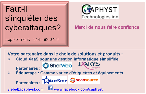 Caphyst Technologies | 342 Rue Jasmin, Otterburn Park, QC J3H 5W4, Canada | Phone: (514) 592-0759
