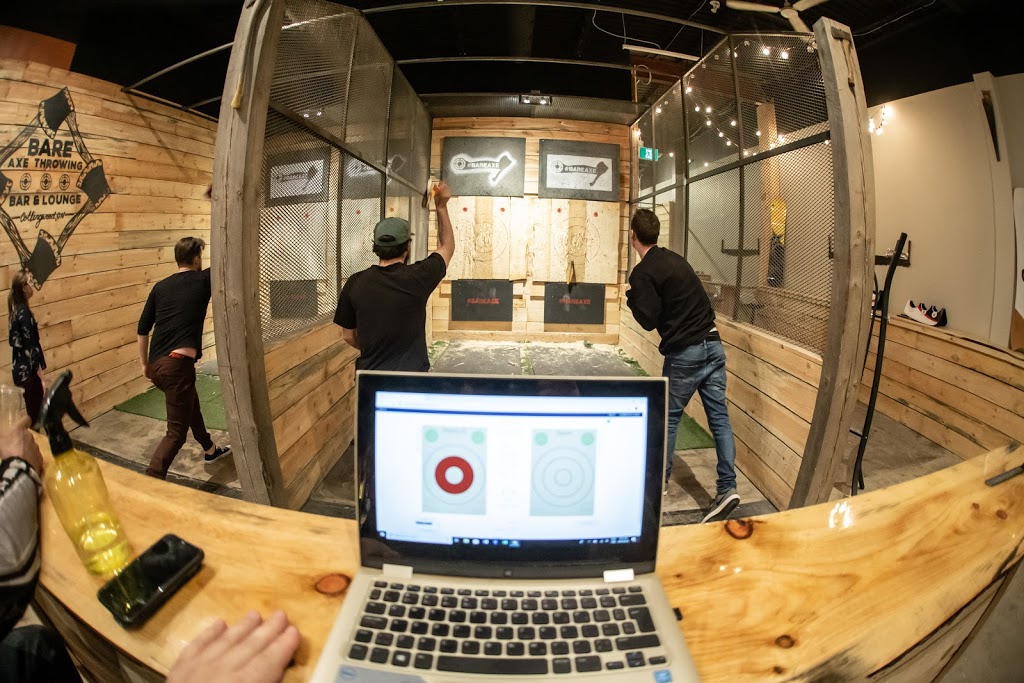 Bare Axe Throwing, Bar & Lounge | 20 Balsam St Unit #11, Collingwood, ON L9Y 4H7, Canada | Phone: (705) 443-8807