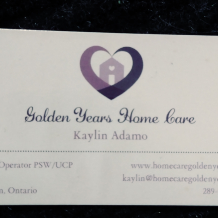 Golden Years Home Care | 999 Cannon St E, Hamilton, ON L8L 2H4, Canada | Phone: (289) 941-0869