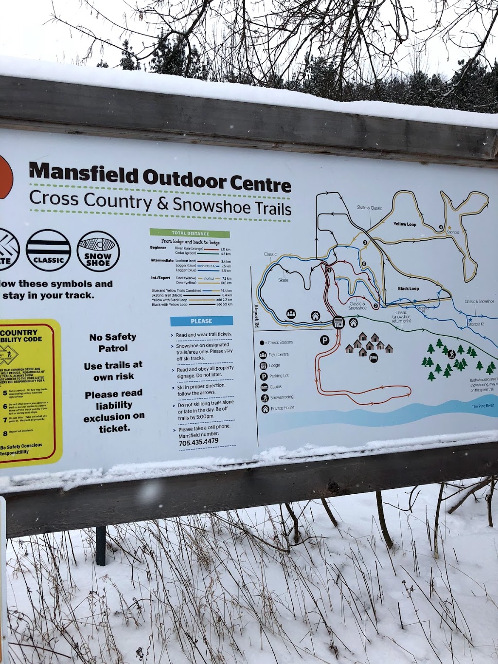 Mansfield Outdoor Centre | 937365 Airport Rd, Mulmur, ON L9V 3T6, Canada | Phone: (705) 435-4479