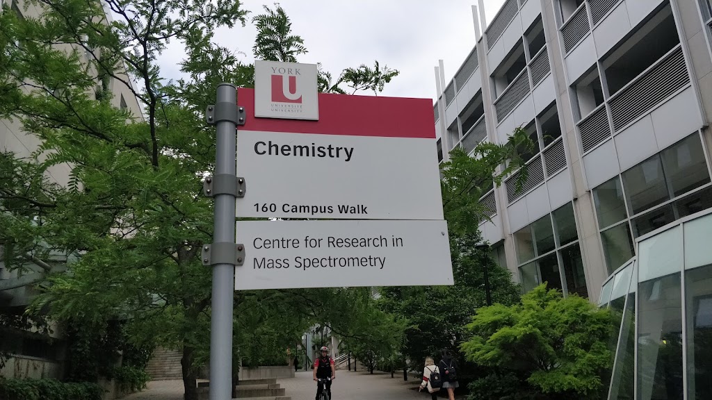 Chemistry Building | 158 Campus Walk, North York, ON M3J, Canada | Phone: (416) 736-5312