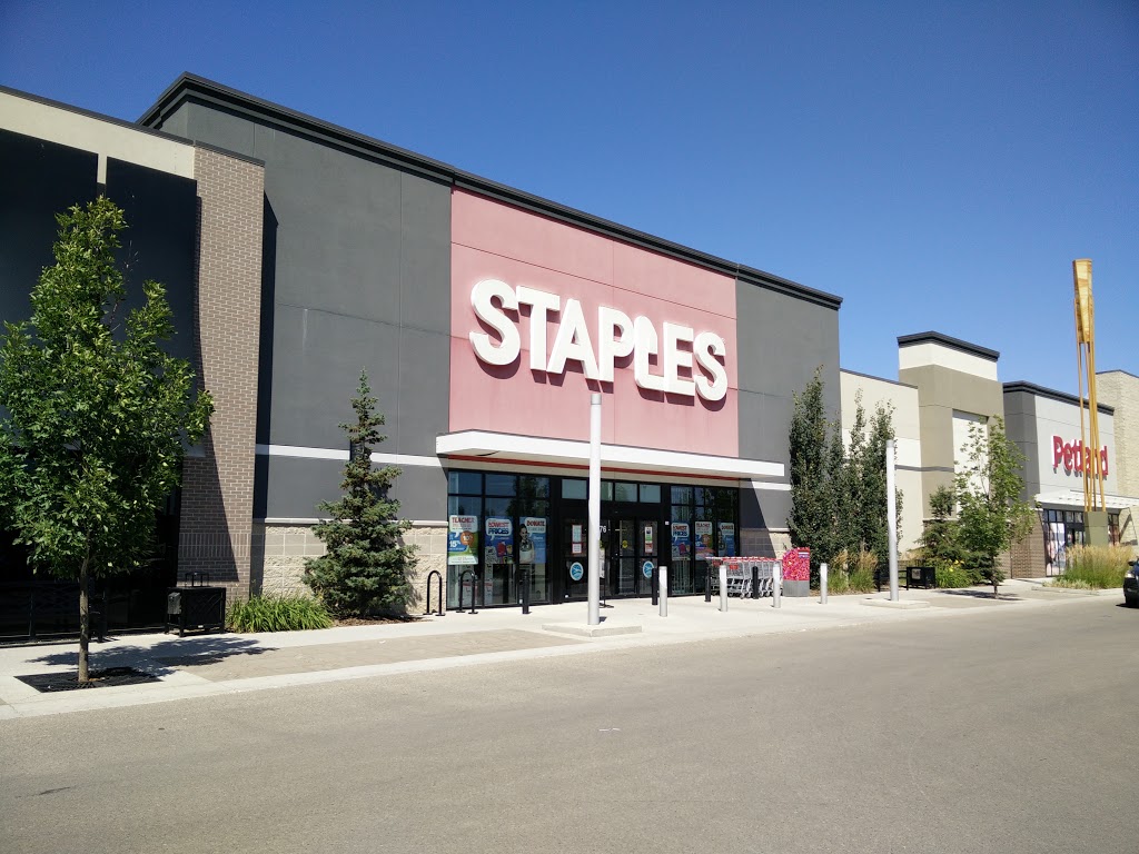 Staples | 6276 Currents Dr NW, Edmonton, AB T6W 0L8, Canada | Phone: (780) 408-4902
