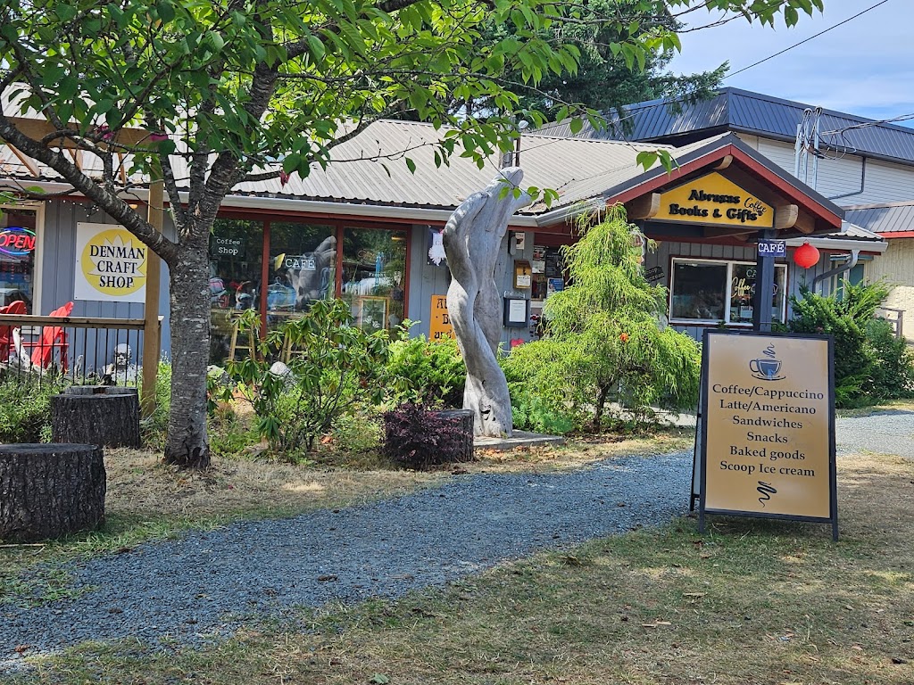 Abraxas Café | 1071 NW Rd, Denman Island, BC V0R 1T0, Canada | Phone: (250) 335-2731