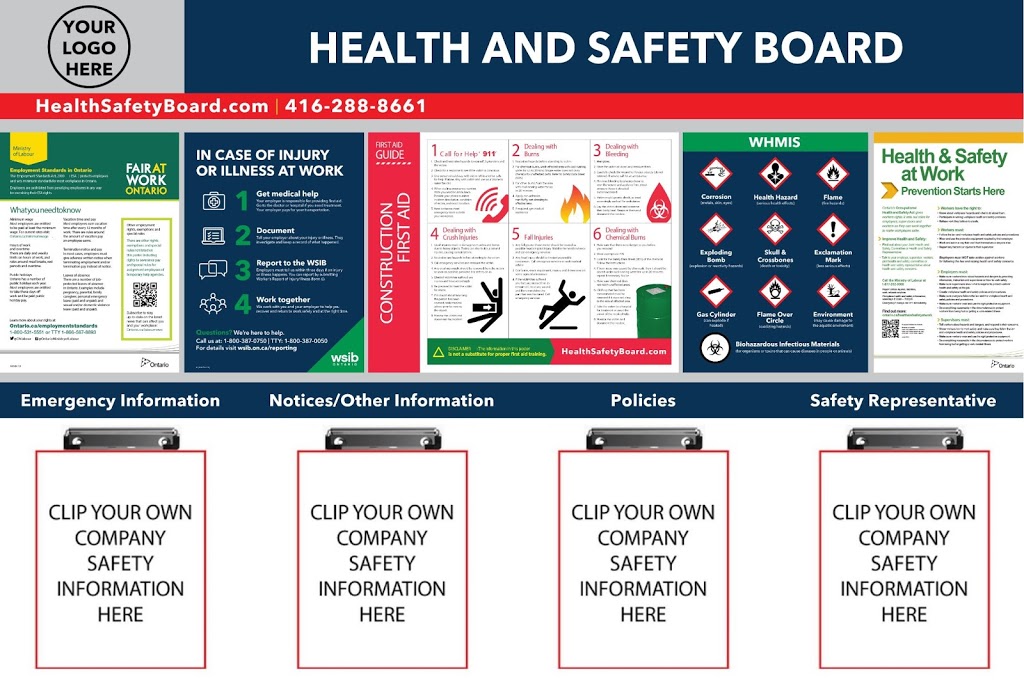 healthsafetyboard.com | 24 Ronson Dr Unit 1, Etobicoke, ON M9W 1B4, Canada | Phone: (416) 822-3232