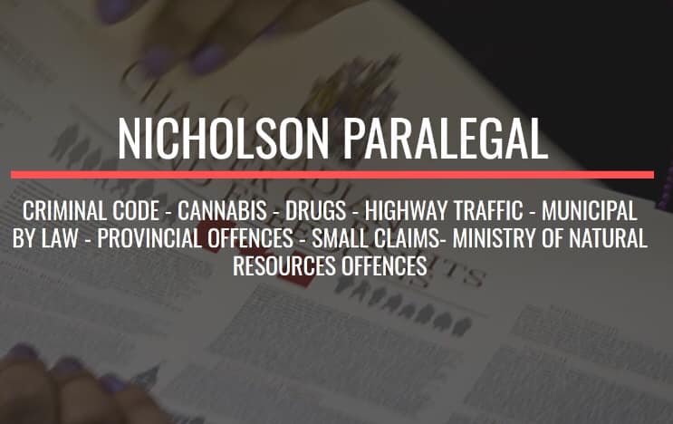 Nicholson Paralegal | 154 Thames St #9, Chatham-Kent, ON N7M 2Y8, Canada | Phone: (519) 365-3794