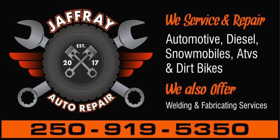 Jaffray Auto Repair | 7369 Jaffray Village Loop Rd, Jaffray, BC V0B 1T0, Canada | Phone: (250) 919-5350