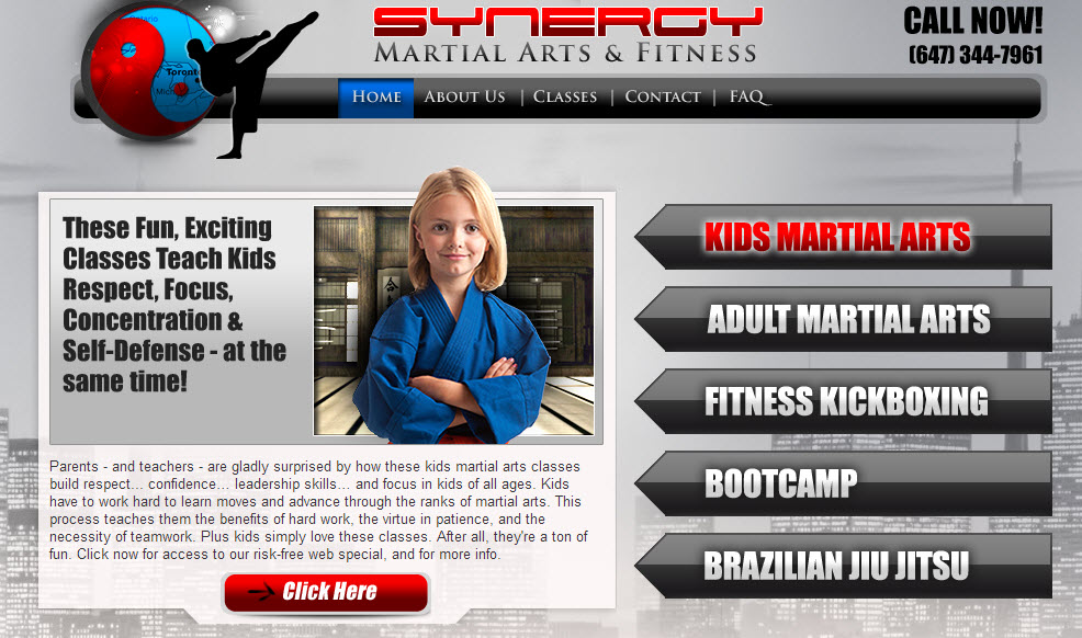 Synergy Martial Arts | 416 Moore Ave #103, East York, ON M4G 1C9, Canada | Phone: (647) 344-7961