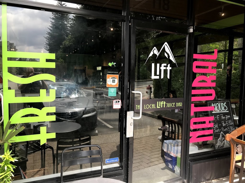 The Local Lift Juice Bar | 1151 Mt Seymour Rd, North Vancouver, BC V7H 2Y4, Canada | Phone: (604) 770-4177