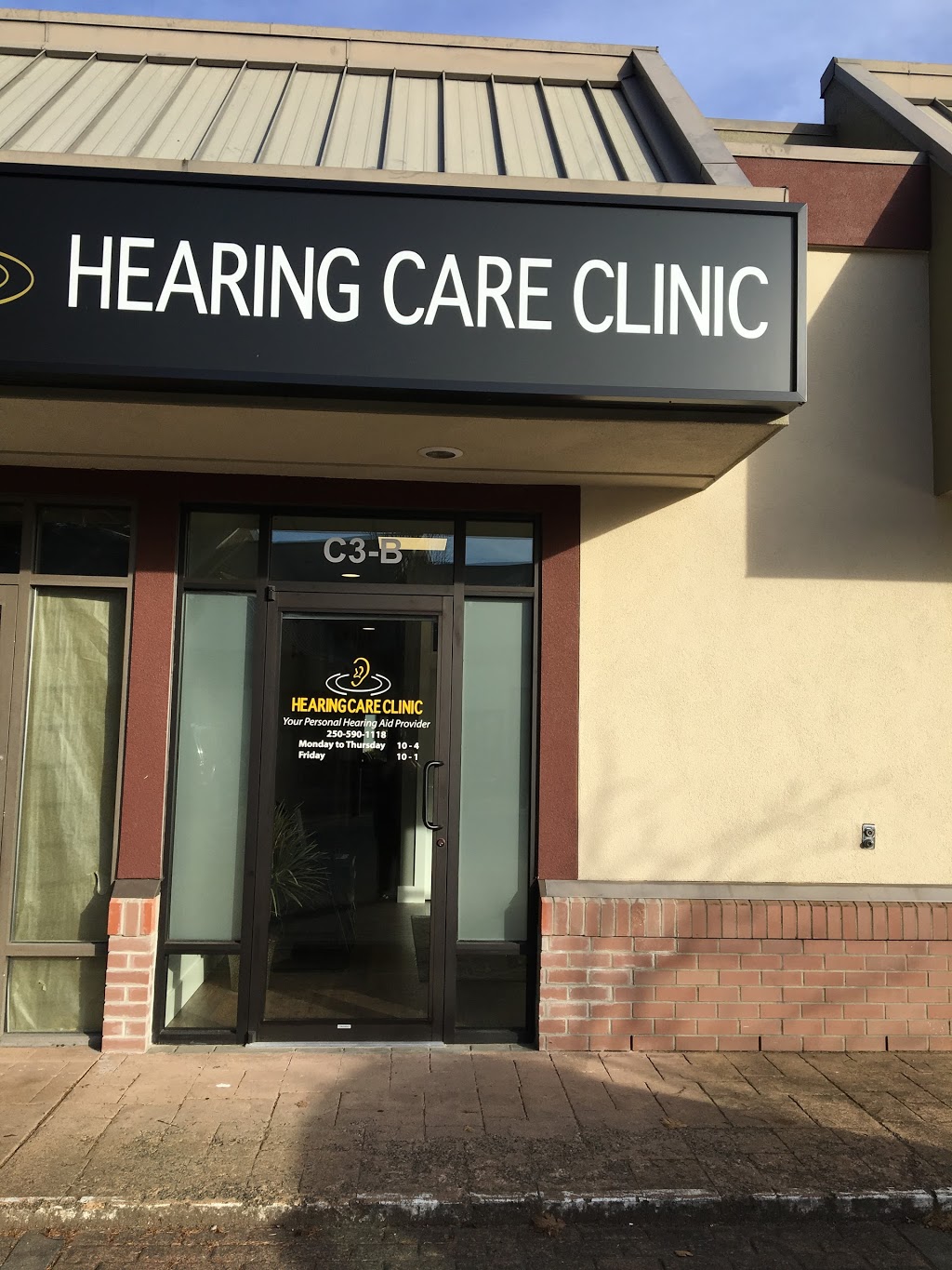 Hearing Care Clinic | 100 Aldersmith Place C3B, Victoria, BC V9A 7M8, Canada | Phone: (250) 590-1118